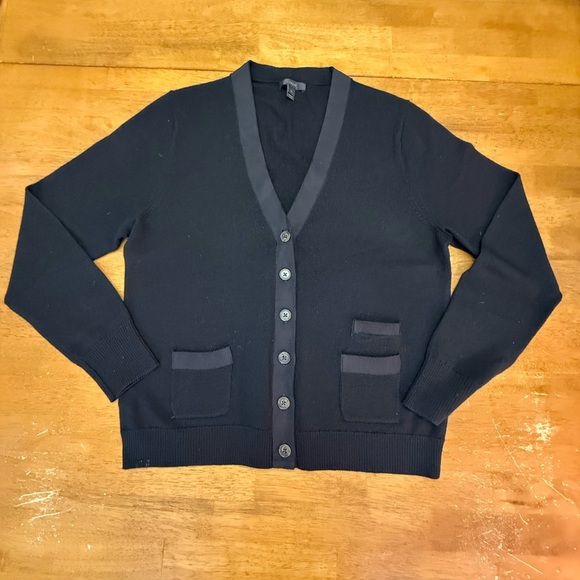 J. Crew Women’s MerinoV-Neck Cardigan XL - Picture 1 of 5